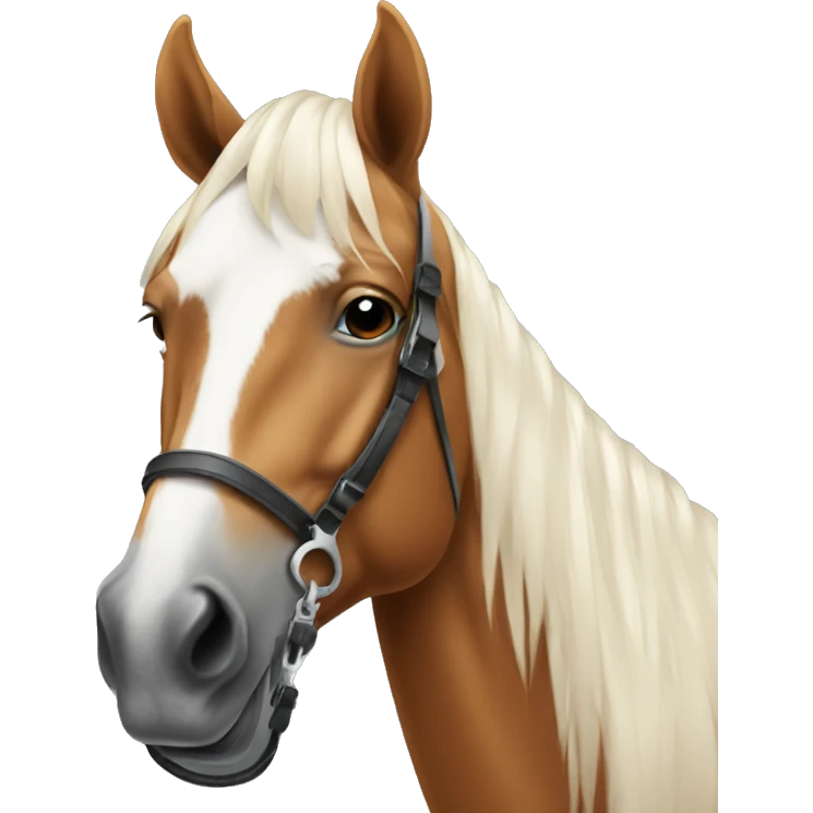 A horse party and DJ emoji