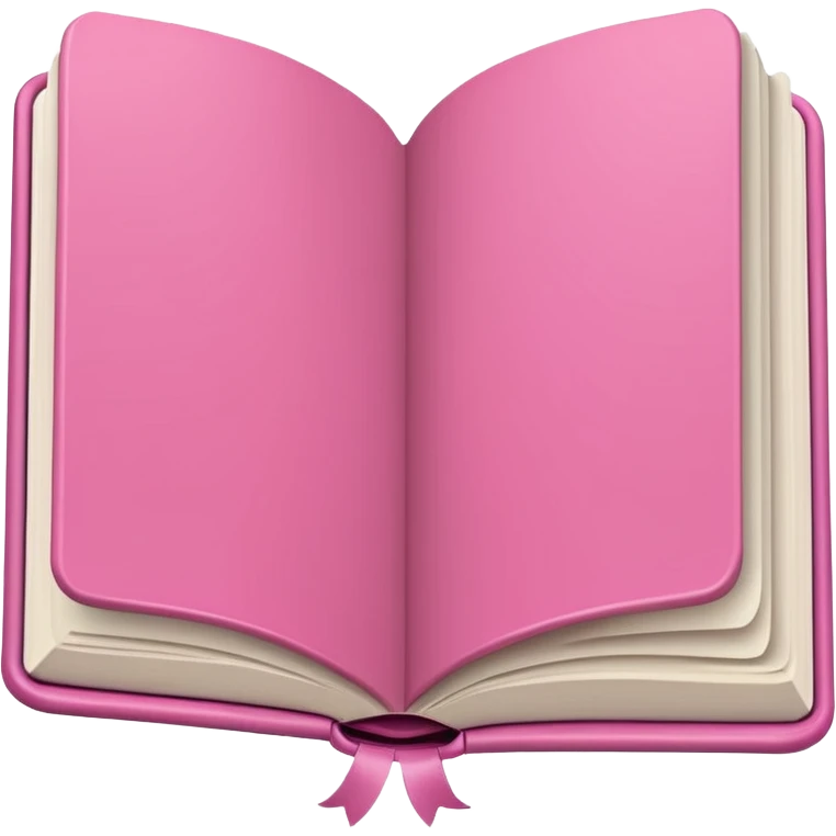 pink book emoji