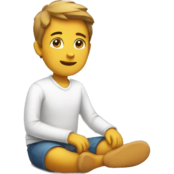 sitting emoji