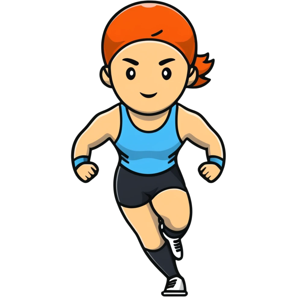 female athlete emoji