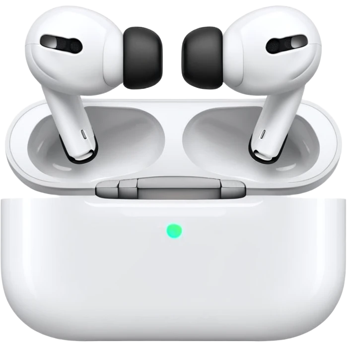 AirPods Pro both earbuds outside case emoji