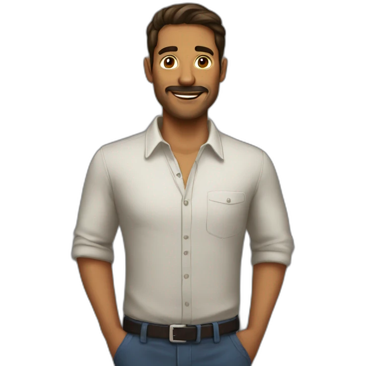 hombre de 25 años emoji