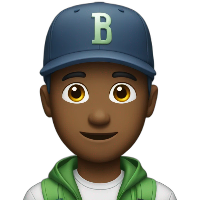 Boy with cap emoji