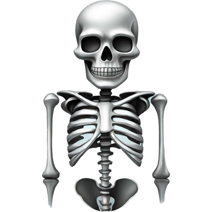 chrome skeleton emoji