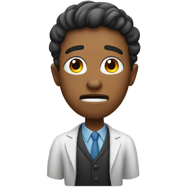 Person saying no emoji