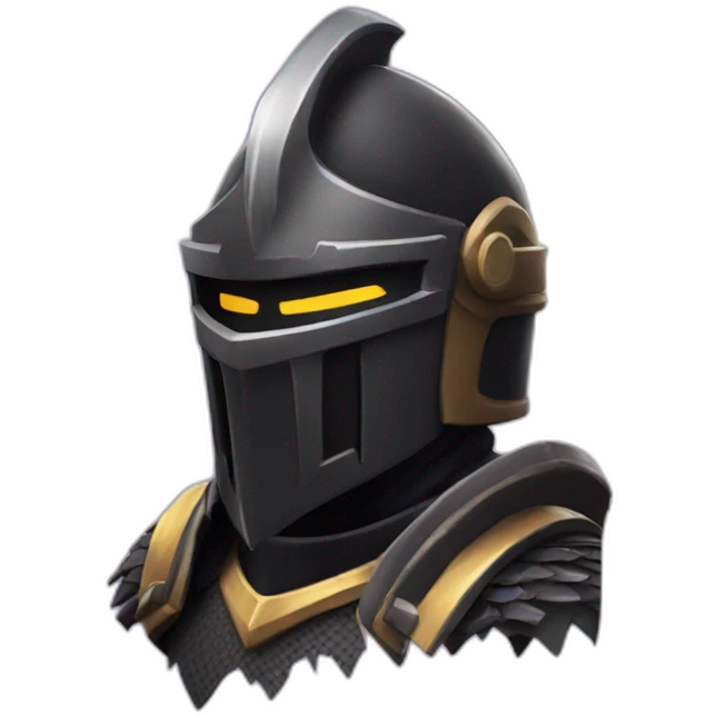 Black Knight from Fortnite emoji
