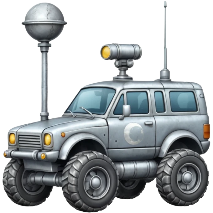 Moon Rover emoji