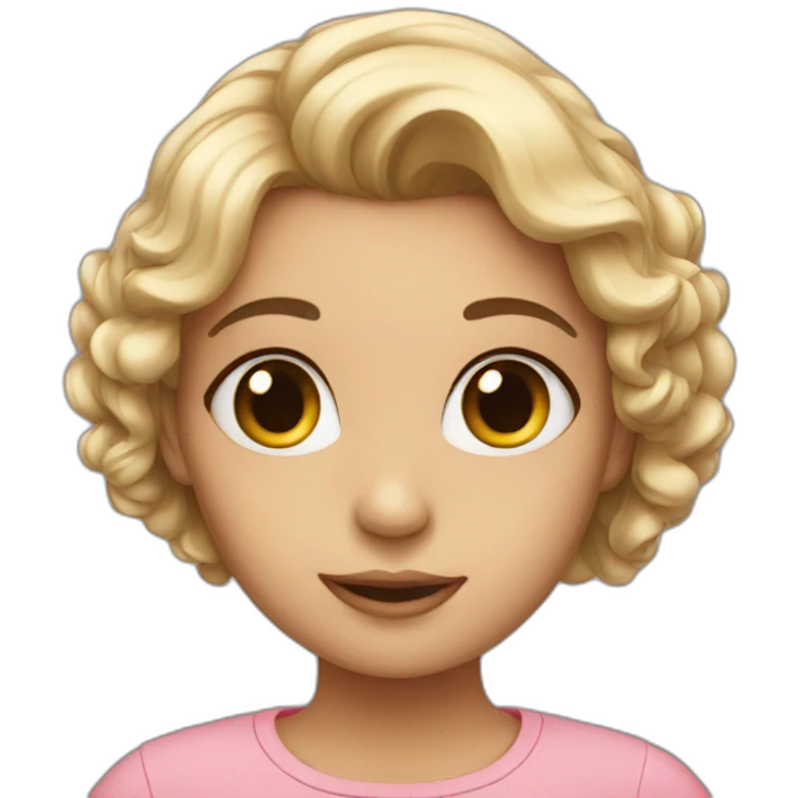 Pretty girl emoji