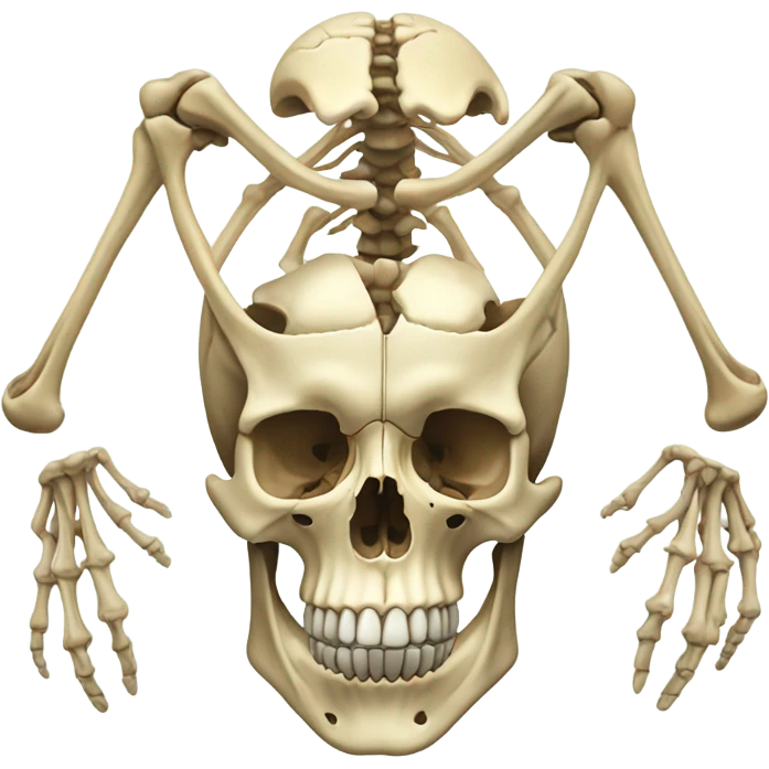 Skeleton emoji
