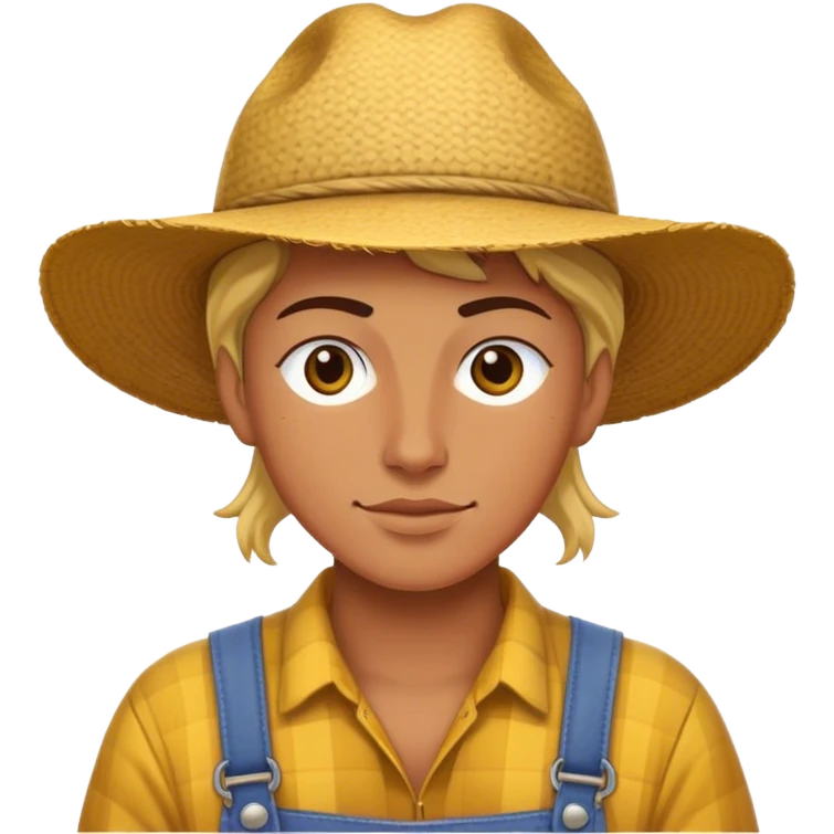 nonbinary farmer  emoji