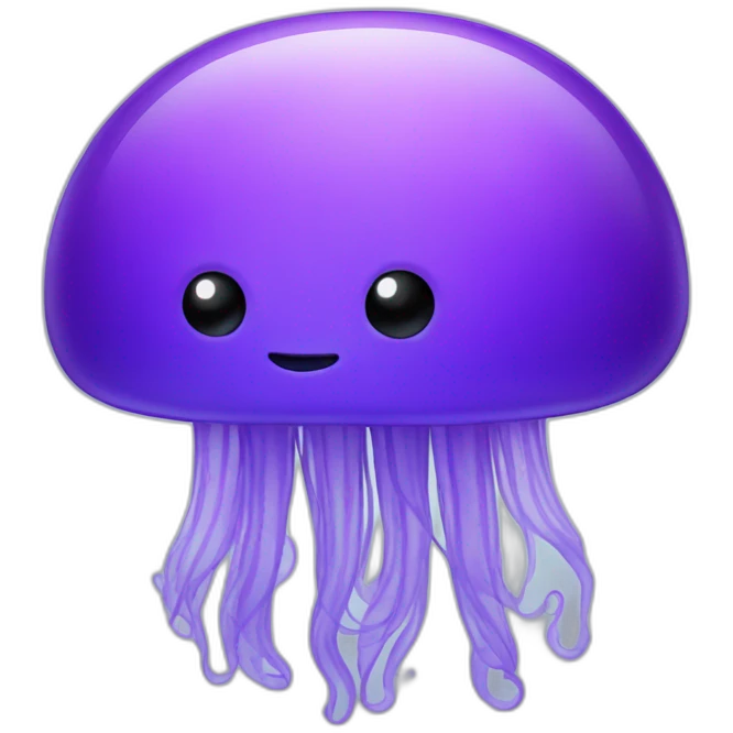 jellyfish purple emoji