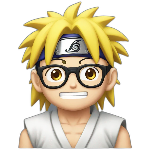 Naruto kissind arale emoji