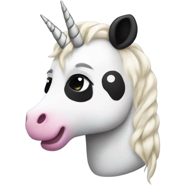 Unicorn panda emoji