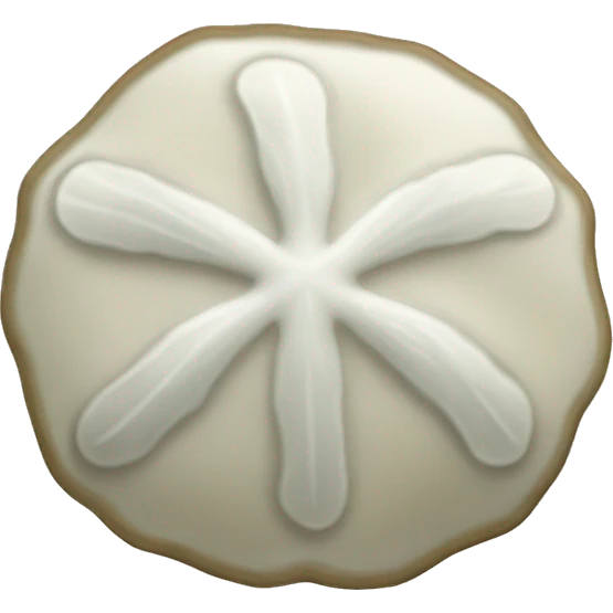 Sand dollar  emoji