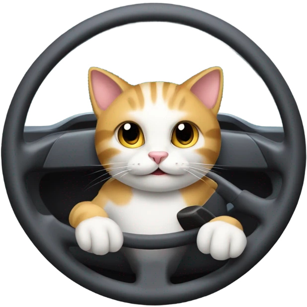 Cat car emoji