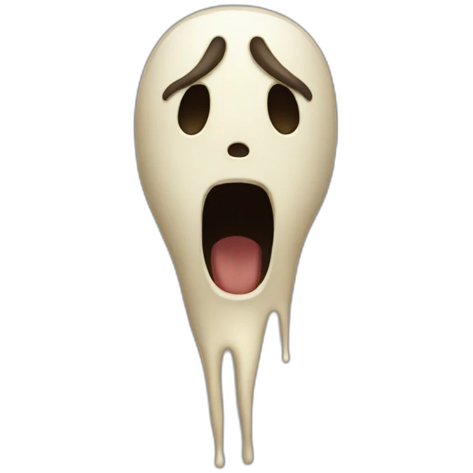 Scream emoji