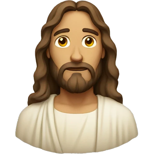 jesus sad emoji