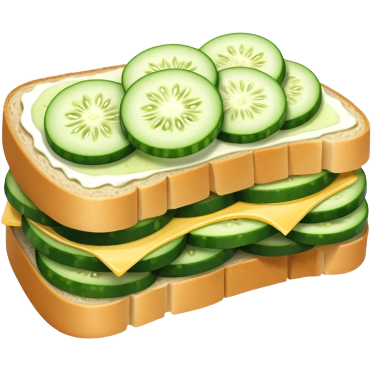 cucumber sandwich emoji