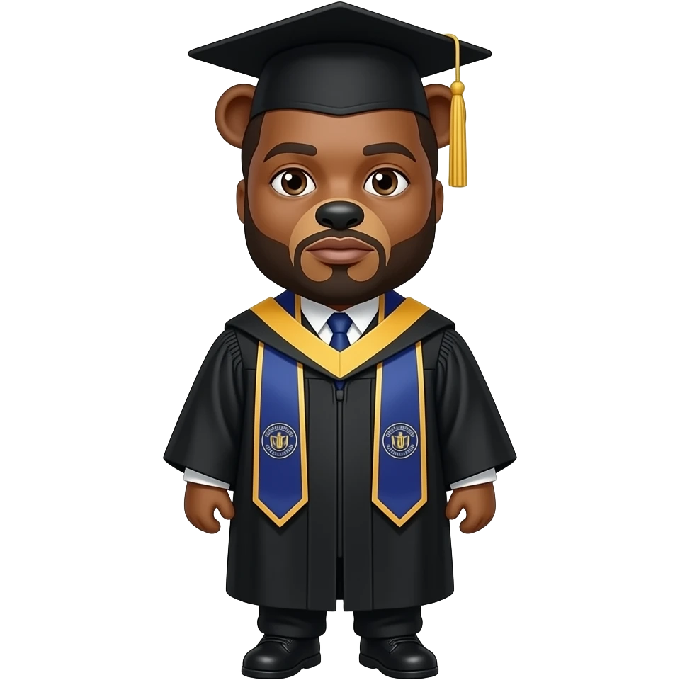 Graduation  bear kanye west emoji