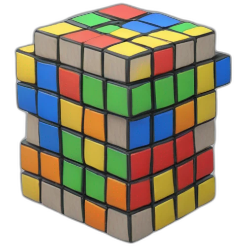 work play rubik emoji