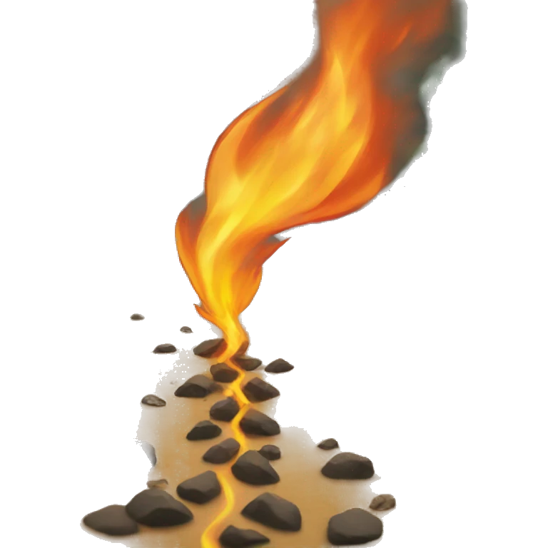 fire trail emoji