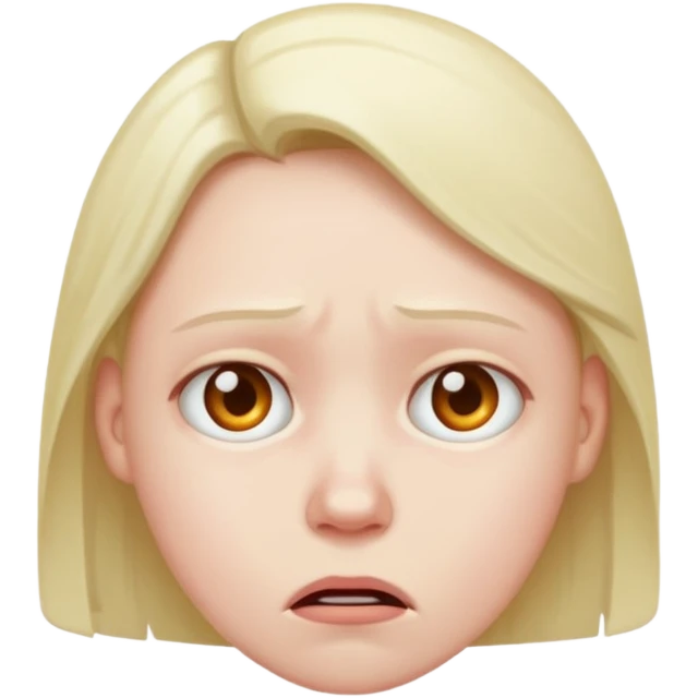Upset emoji