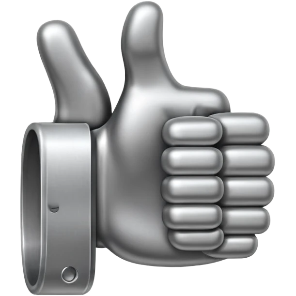 Please create a unique and uncommon thumbs-up emoji. The size should be 64x64 pixels. emoji