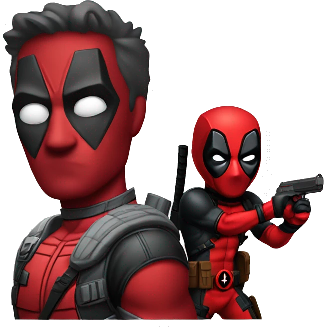 deadpool with Wolver emoji