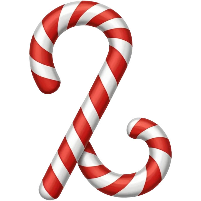 Single Candy cane emoji