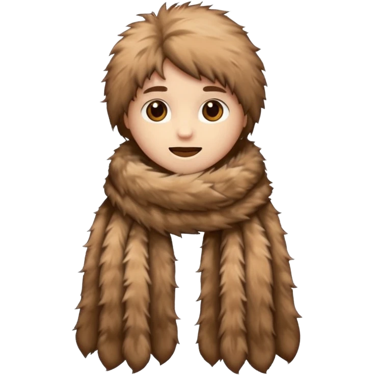 just fur scarf emoji
