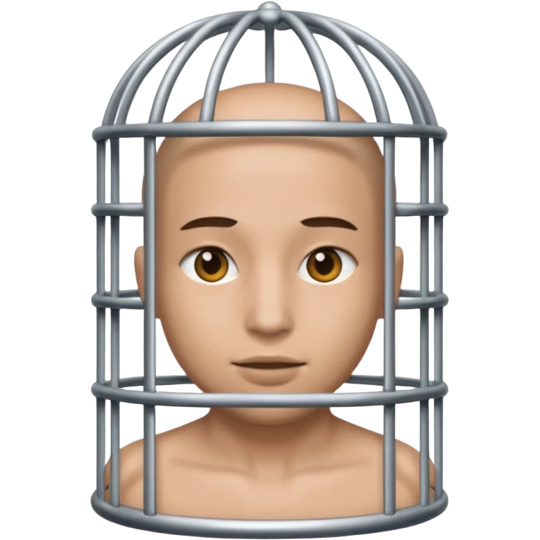 Cage a pénis emoji