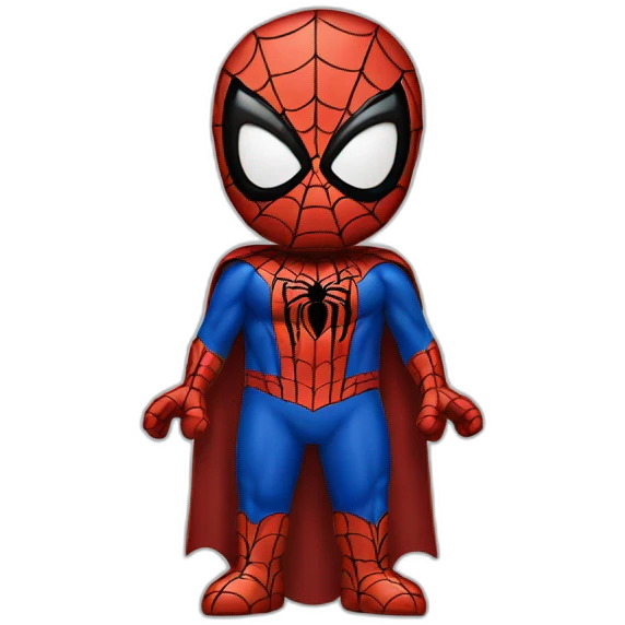 Blue Spiderman  emoji
