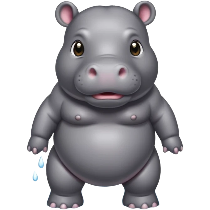 baby hippo emoji