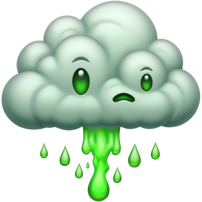 a poisonous cloud of gas, dark swamp color, realism emoji
