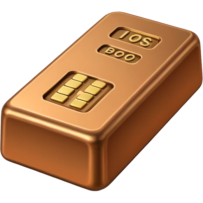 bronze bullion emoji