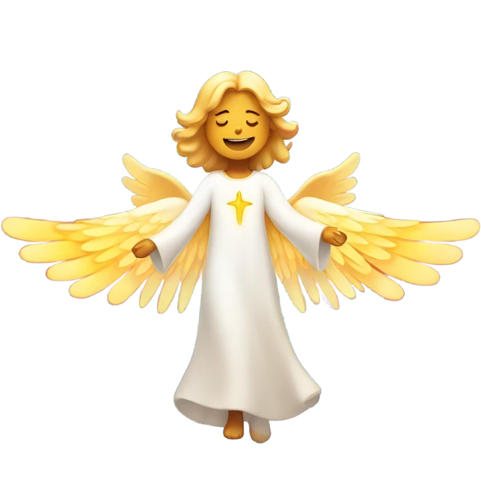 angel, surrounded by fire
 emoji