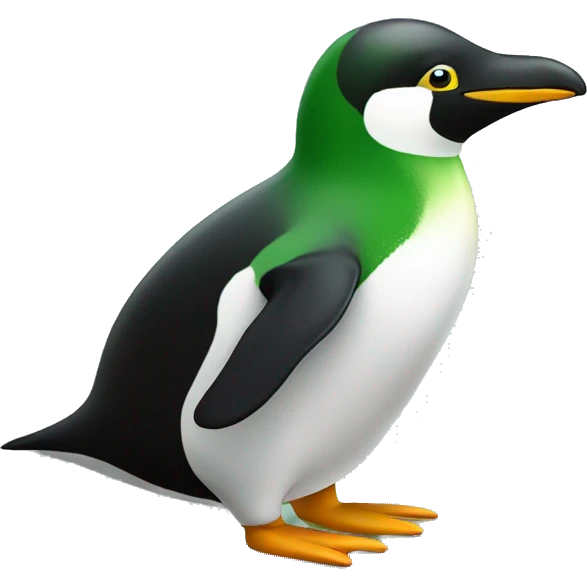 green pinguin emoji