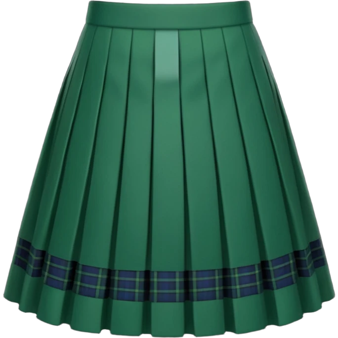 green scottish skirt emoji