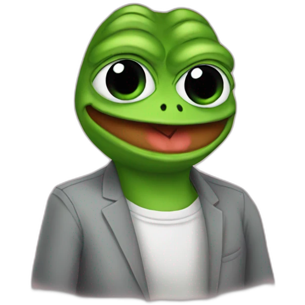 Pepe love tezos emoji