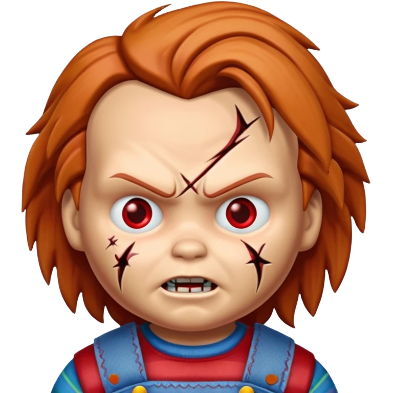 Un emojin de chuky emoji