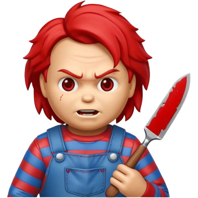 Un emojin de chuky emoji