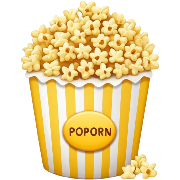 sweet popcorn emoji