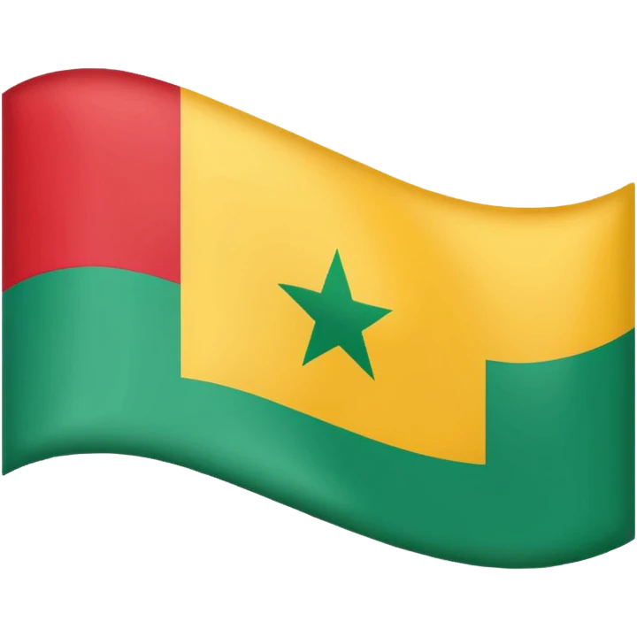 senegal flga, ios style emoji