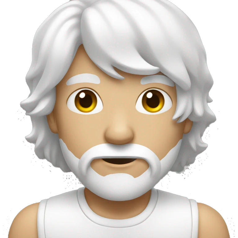 White soft emoji