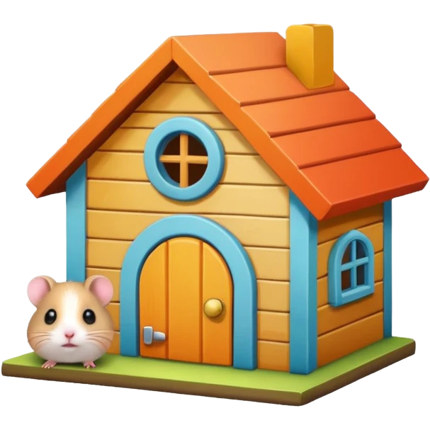 hamster house emoji