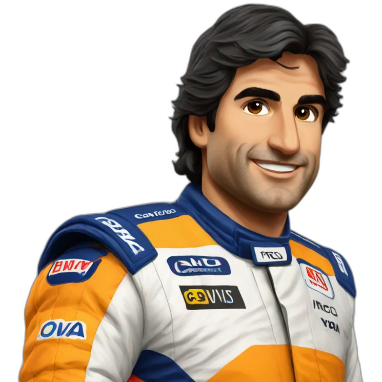 carlos sainz emoji