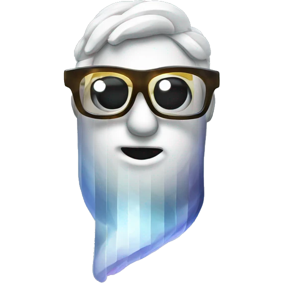 Herring with a pixelated cool glasses emoji