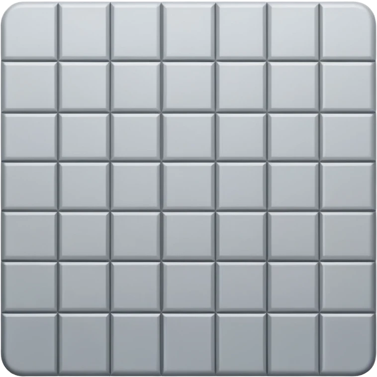 Light gray square with a checkered pattern 8x8 emoji