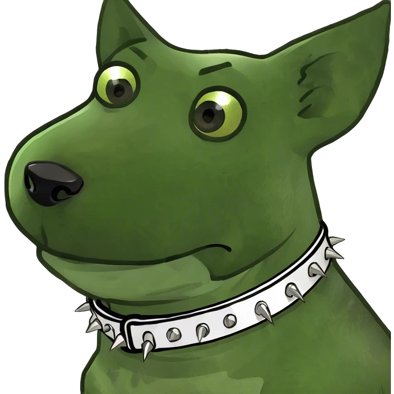 Perro furioso emoji