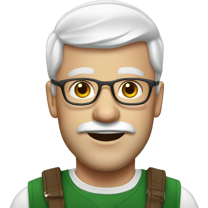 Realistic Irishman emoji